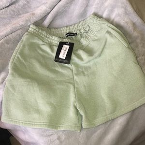 PrettyLittleThing Sweat Pocket Shorts (Size 8 US/ 12 UK)